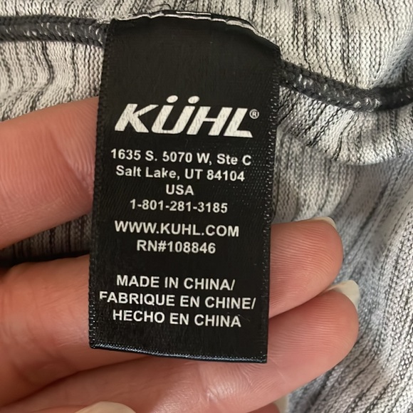 Kuhl Alloy Heathered Gray 1/4 Zip Pullover Size XXL - Picture 6 of 10